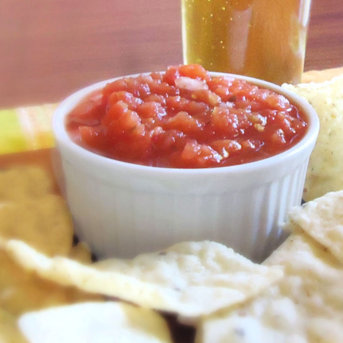 Make Your Own Salsa Using Canned Tomatoes