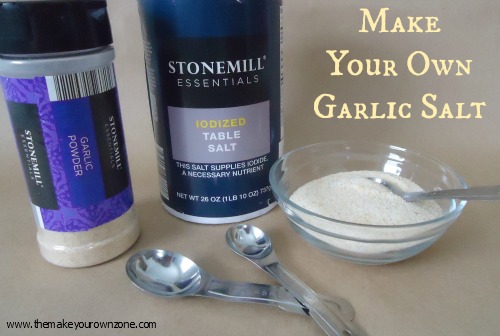 homemade garlic salt