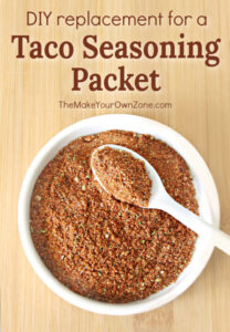 A bowl of homemade taco seasoning blend