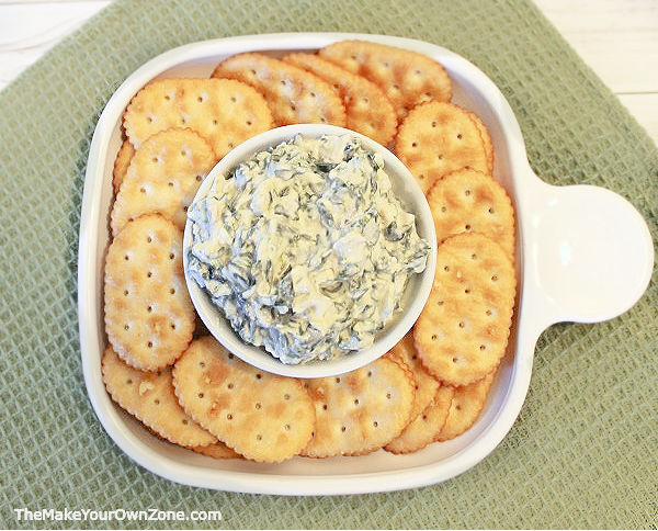 homemade spinach dip
