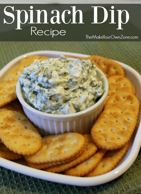 Recipe for homemade Spinach Dip