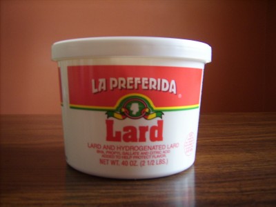 where is lard in the grocery store