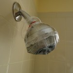 How to Clean A Showerhead with Vinegar (And Glass Block Windows Too!)