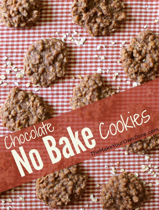 Chocolate No Bake Cookies - An oldie but a goodie that stirs together on the stovetop so there's no need to heat up the oven