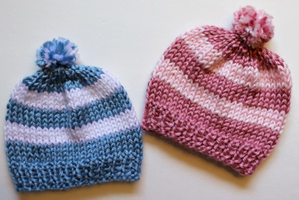 Easy free knitting hat patterns