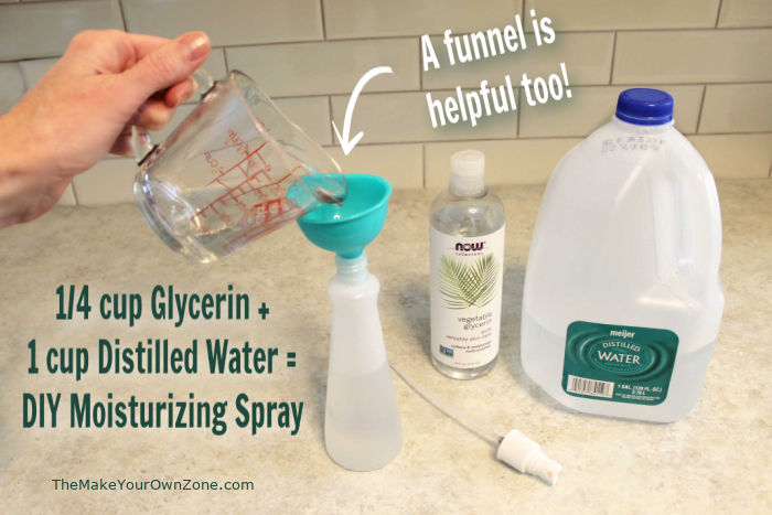 How to make glycerin moisturizer