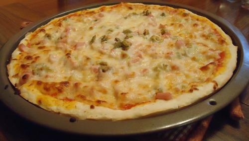 Homemade pizza crust recipe