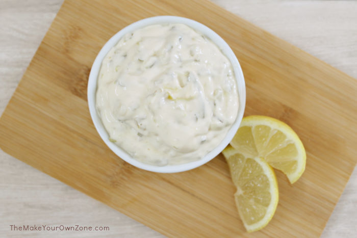 homemade tartar sauce
