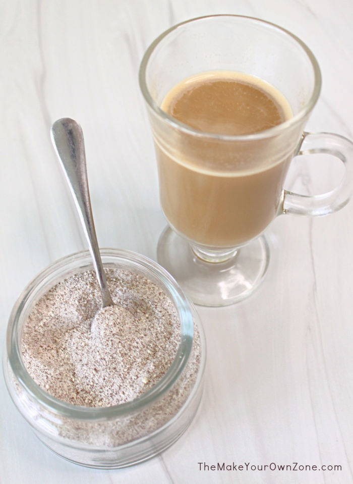 homemade instant french vanilla coffee mix