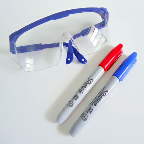 Make Your Own 3D Glasses (with Sharpie Markers!)