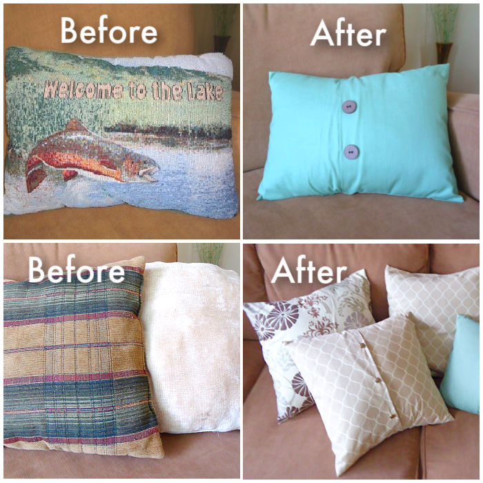 envelope covers for old pillows