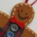 Christmas Craft Flashback #3 – Felt Gingerbread Men