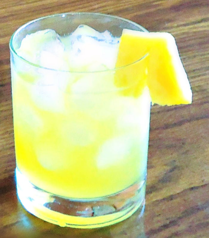 A cuban breeze cocktail