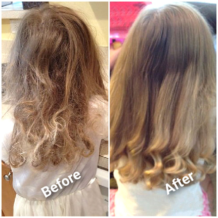 homemade hair detangler and leave-in condition