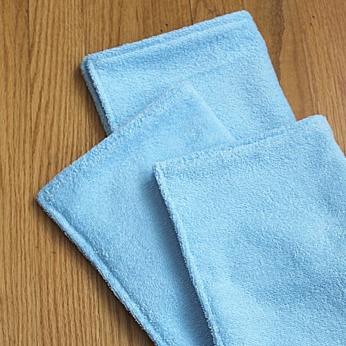 homemade cleaning cloths