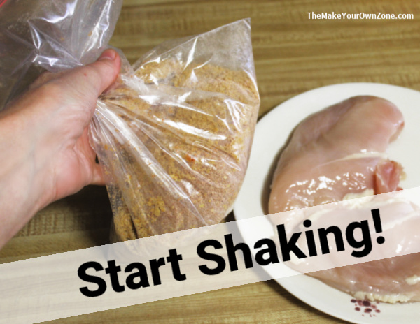 How to use homemade shake 'n bake