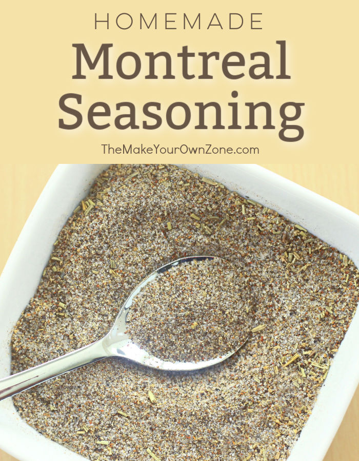 A bowl of homemade Montreal steak seasoning