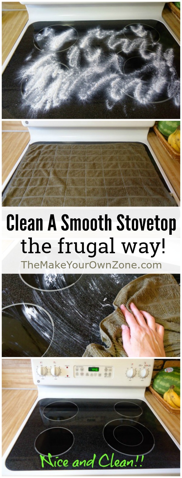 Clean A Smooth Stovetop the Frugal Way The Make Your Own Zone