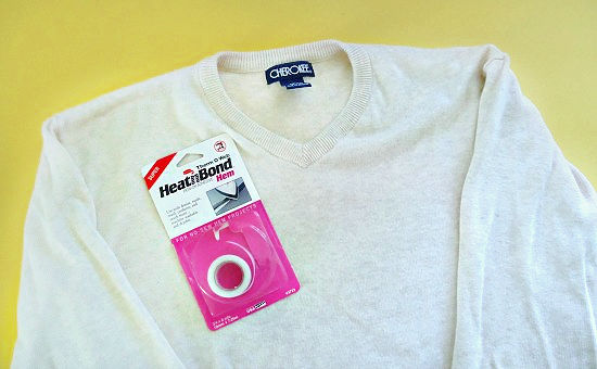 making a cardigan sweater from a pullover