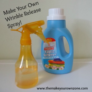 Homemade Wrinkle Release Spray