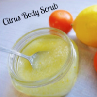 Make Your Own Citrus Body Scrub