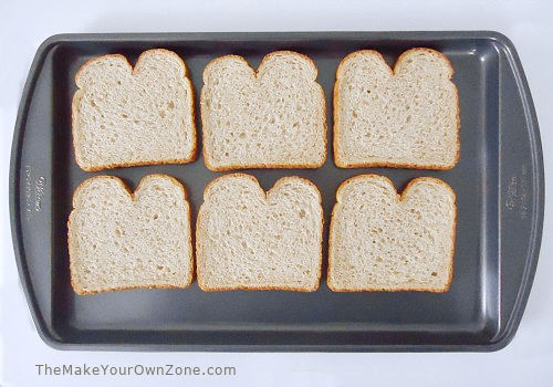 slices of bread for making your own breadcrumbs