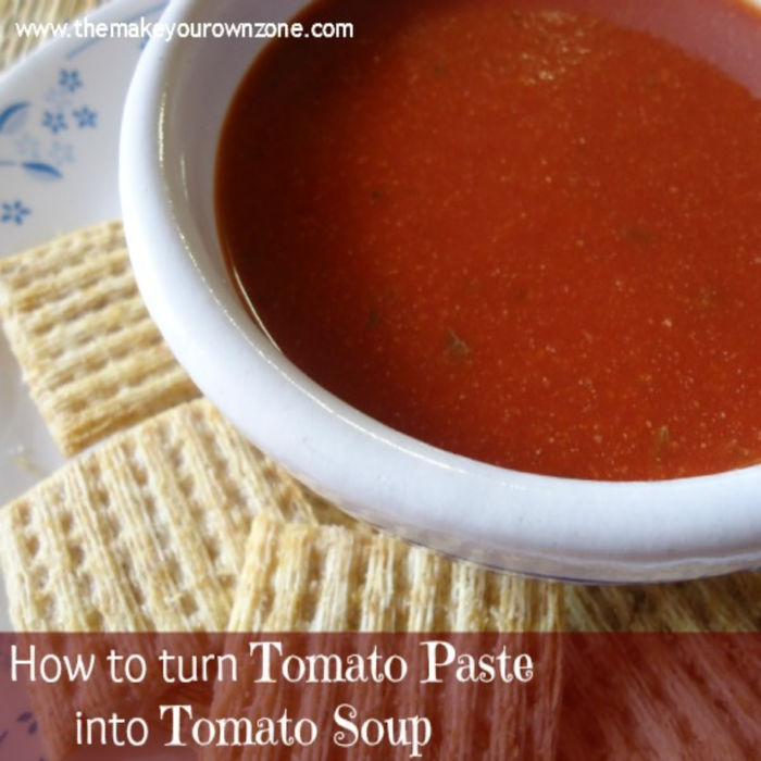 How To Make Tomato Soup from Tomato Paste