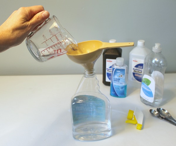Save money and make your own daily after shower spray using simple household ingredients