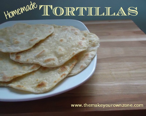 Learn how to make homemade tortillas with this easy recipe