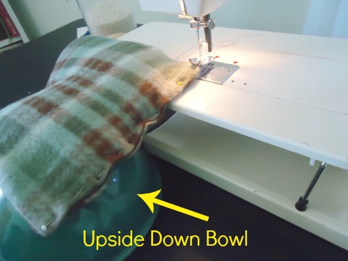How to sew a homemade heating pad - This heating pad is filled with rice and heated in the microwave