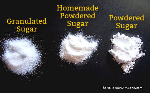 homemade powdered sugar