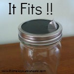 Pour Spout Canning Jar Top (From An Old Salt Container!)