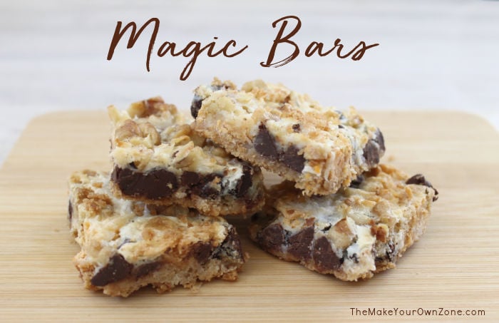 homemade magic bars
