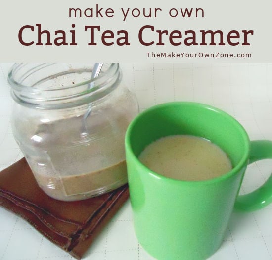 homemade chai tea creamer