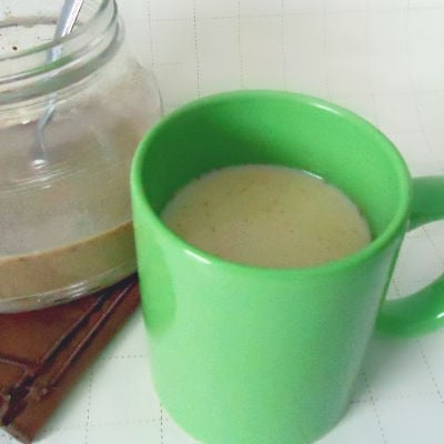 homemade tea with chai tea creamer