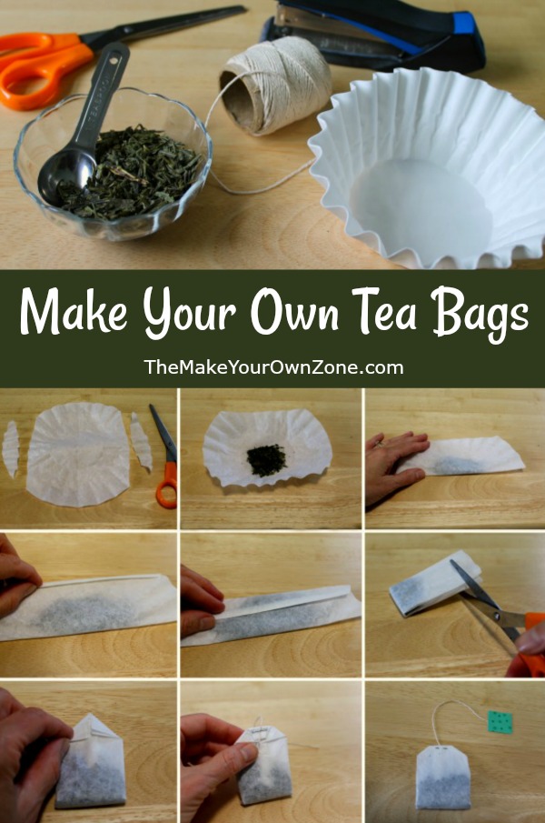 Make your own tea bags