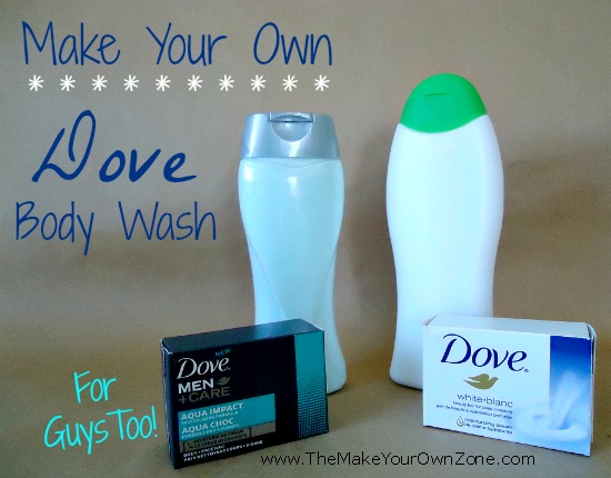 Make your own Dove body wash