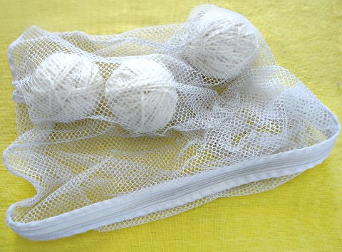 homemade dryer balls