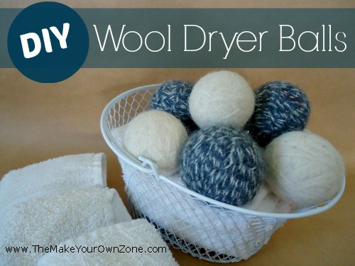 How to make homemade wool dryer balls