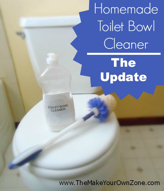 How to make a homemade toilet bowl cleaner