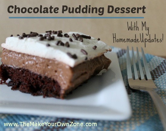 chocolate pudding dessert recipe