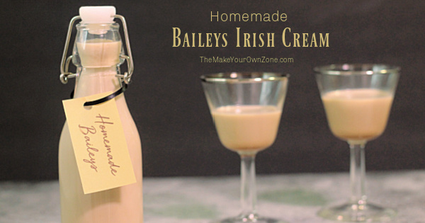 homemade Baileys Irish Cream