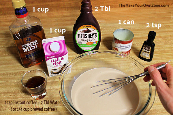Homemade Baileys Irish Cream Homemade Baileys Irish Cream