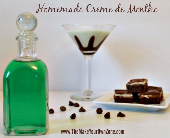 How to make homemade Creme de Menthe