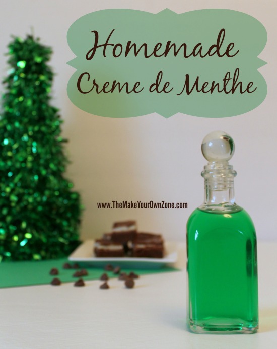How to make homemade Creme de Menthe
