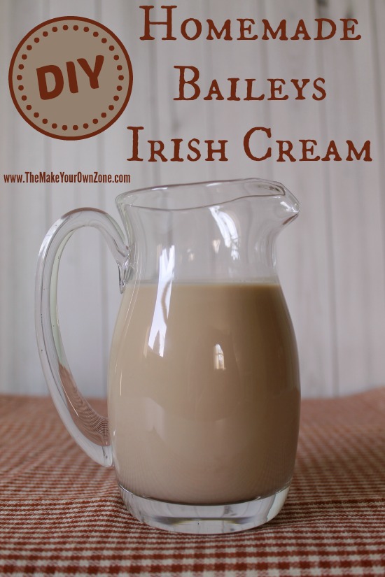 How to make a homemade version of Baileys Irish Cream