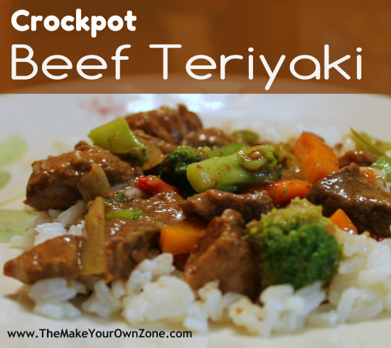Recipe for Crockpot Beef Teriyaki