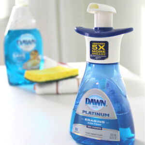 homemade foaming dish soap refill