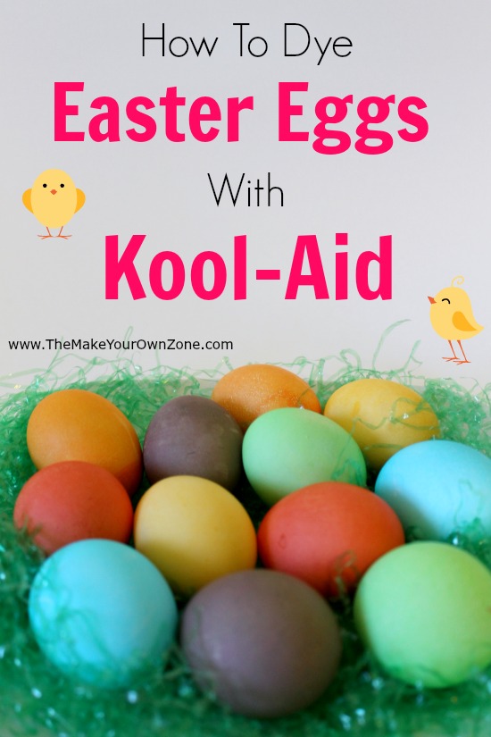 How to dye Easter eggs with Kool Aid