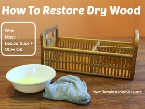 How to restore dry wood